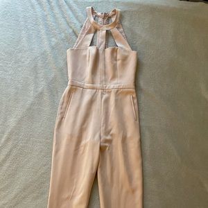 BCBG MAXAZRIA pink jumpsuit dress